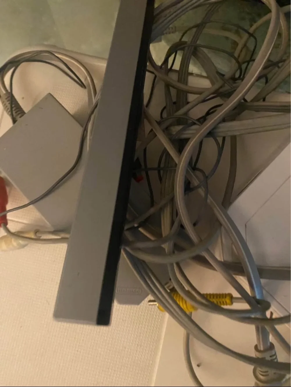 Nintendo White Wii Console with Cables